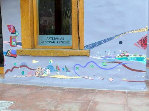 Mural Art at our Hotel la Comarca de Purmamarca.